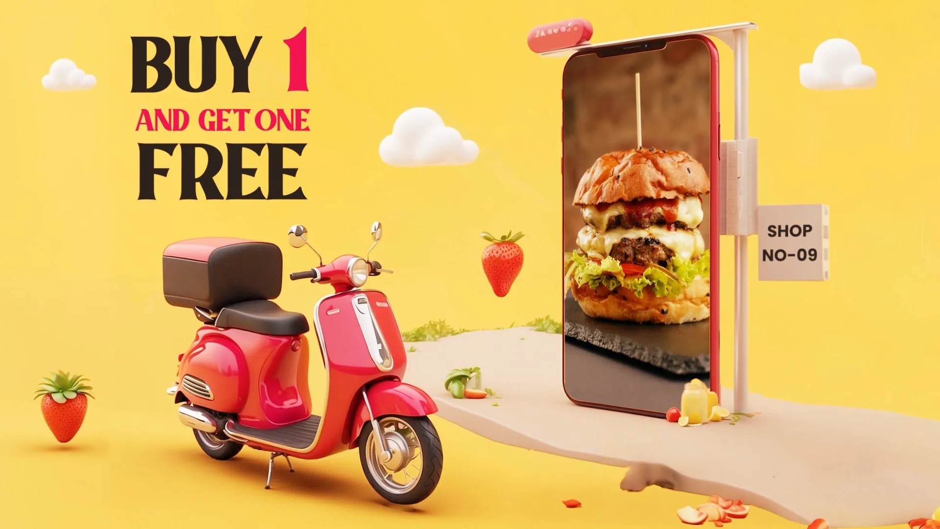New Food Delivery Discount Offer Promo